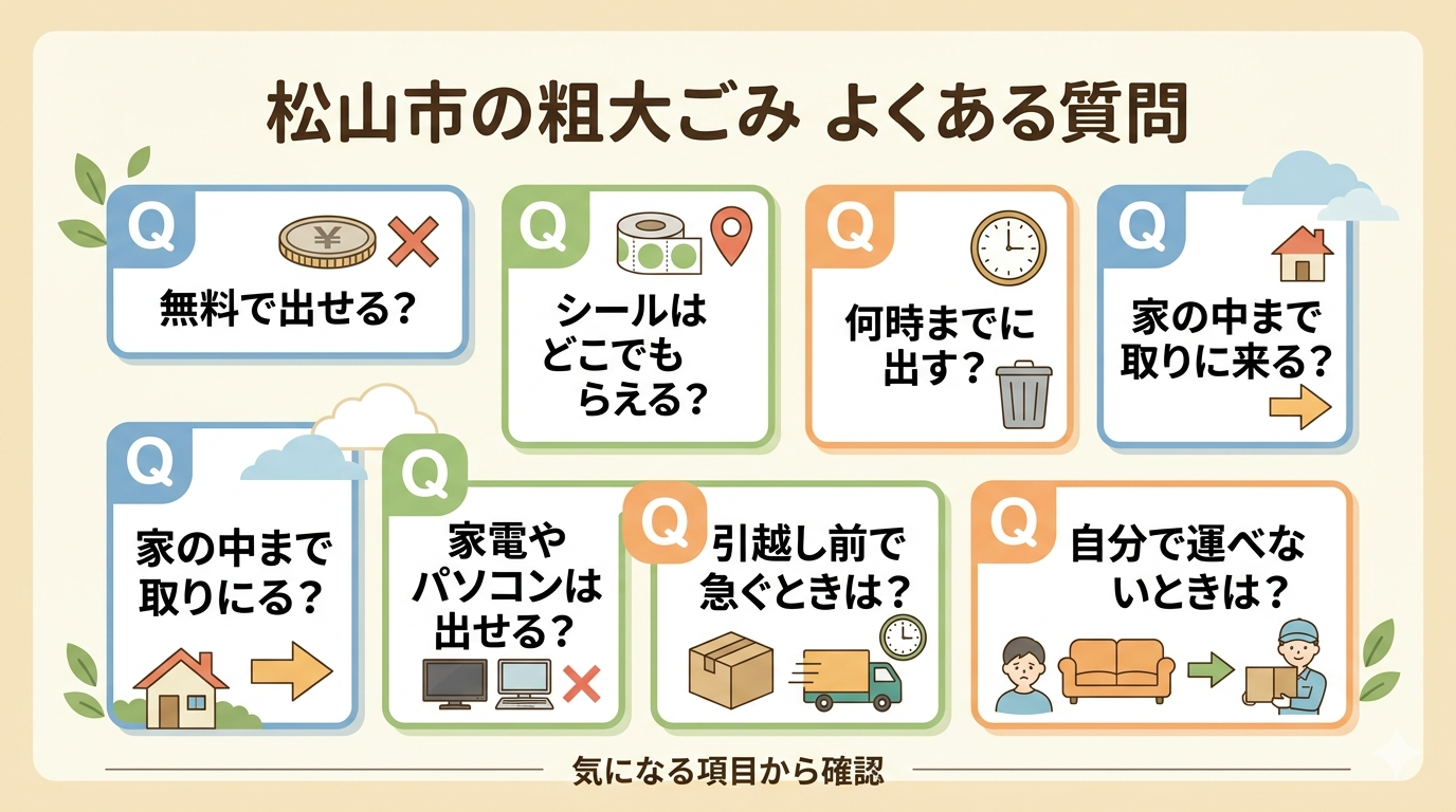 よくある質問の簡易まとめ