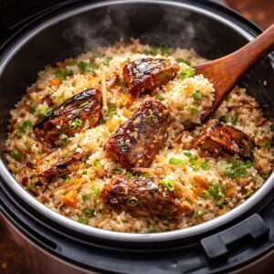 鯖缶の炊き込みご飯（さばの青じそごはん）